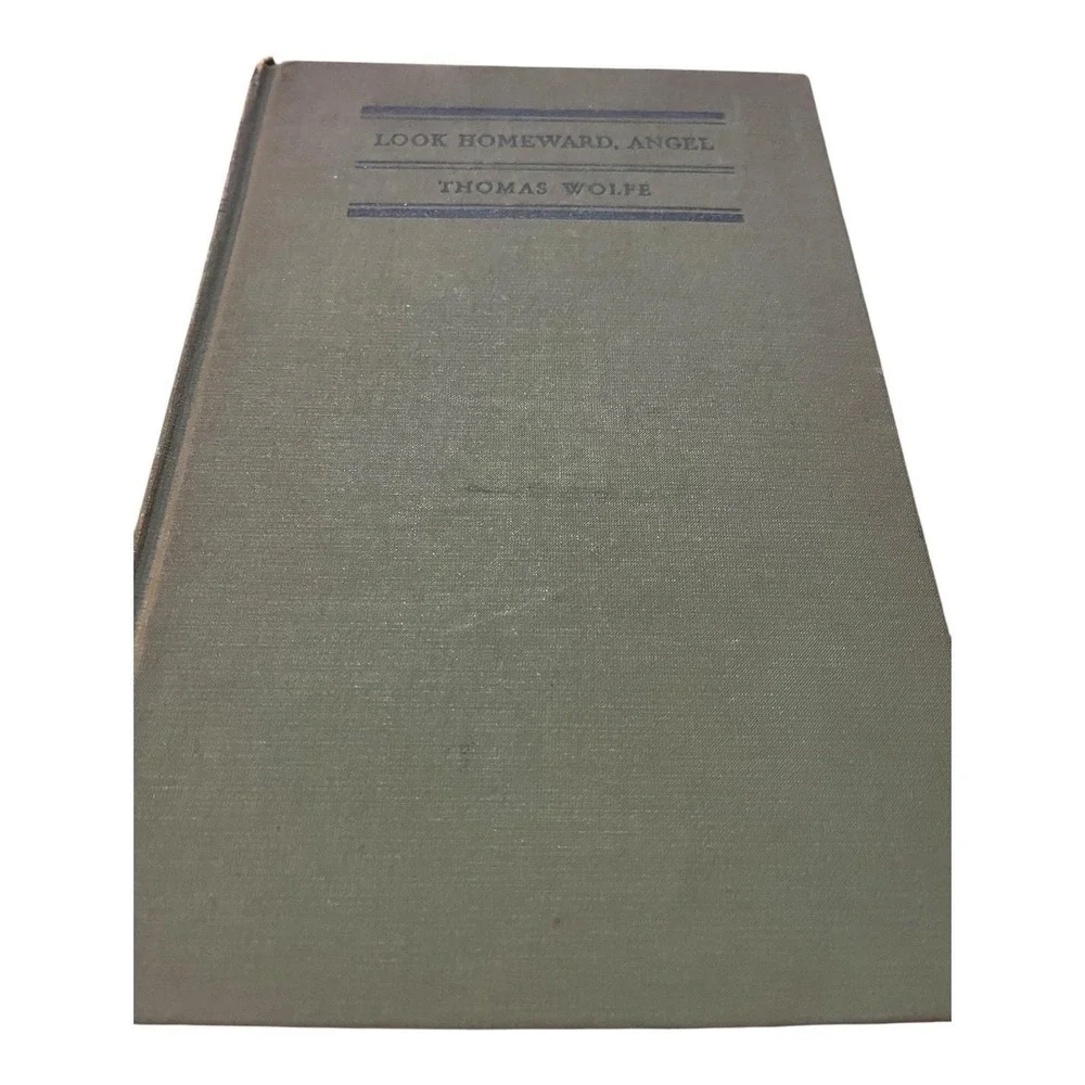 Vtg Hardback Book Thomas Wolfe LOOK HOMEWARD, ANGEL Grosset & Dunlap 1929 USA‎